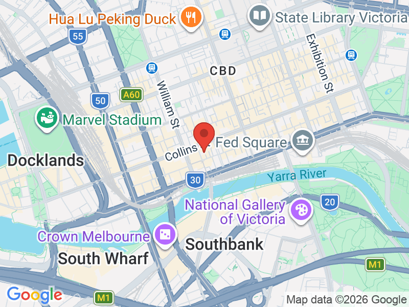 Map of Oaks on Market