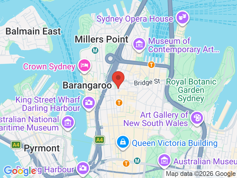 Map of Amora Hotel