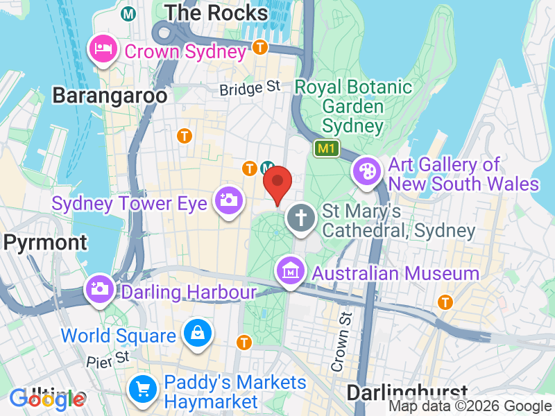 Map of Law Courts Building